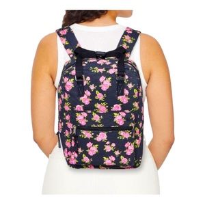 NWT Floral Backpack Black Wild Fable